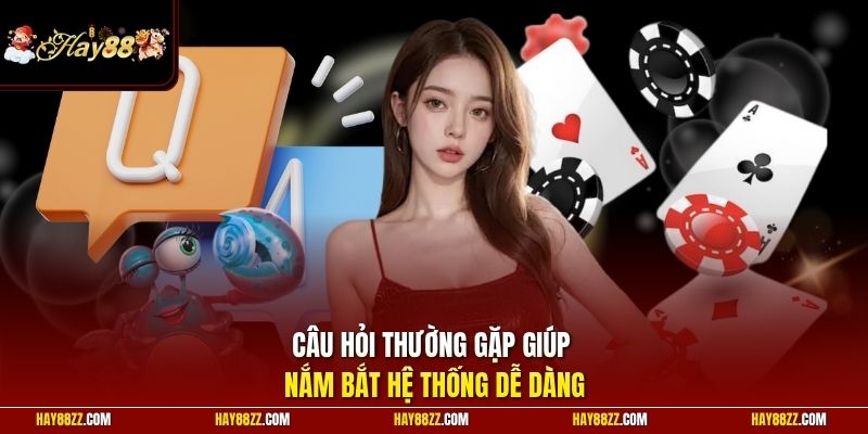 Câu hỏi thường gặp giúp nắm bắt hệ thống dễ dàng