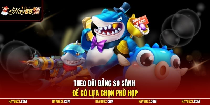 Theo dõi bảng so sánh để có lựa chọn phù hợp